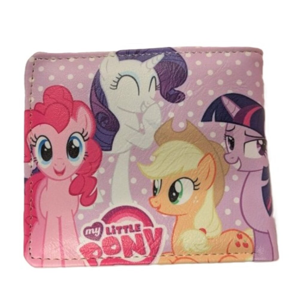 My Little Pony Pink Bifold Wallet Cartoon Character Accessory - Picture 3 of 5